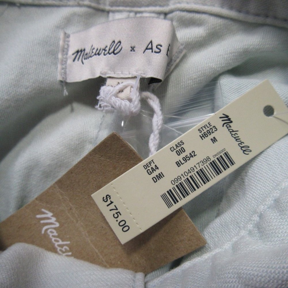 NWT Madewell x As Ever Coveralls in Dawn Mist Garment-dyed Jumpsuit M - Picture 4 of 6